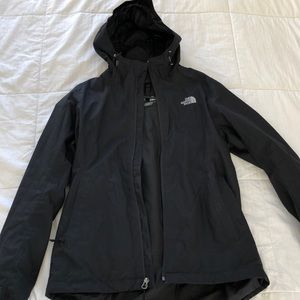Women’s Size M Black North Face Windbreaker